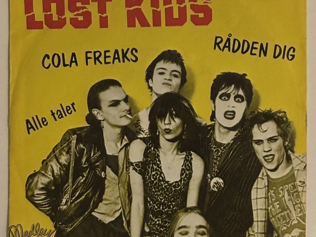 Billede 2 - Lost Kids – Cola Freaks 7" vinyl Dansk Punk