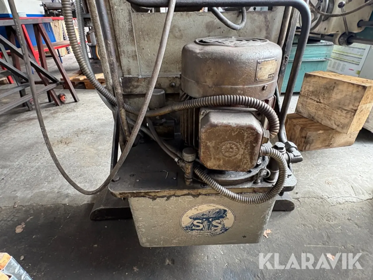 Billede 6 - Hydraulisk presser Stenhøj Hydraulik A/S 100 Ton