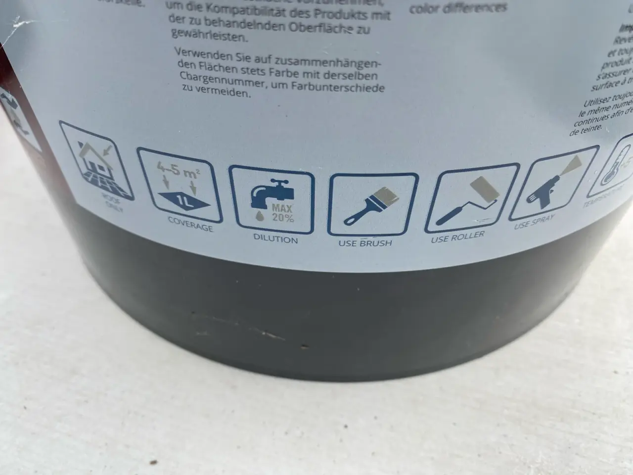 Billede 5 - Nowocoat Roof Coating tagmaling 20 L sort matt