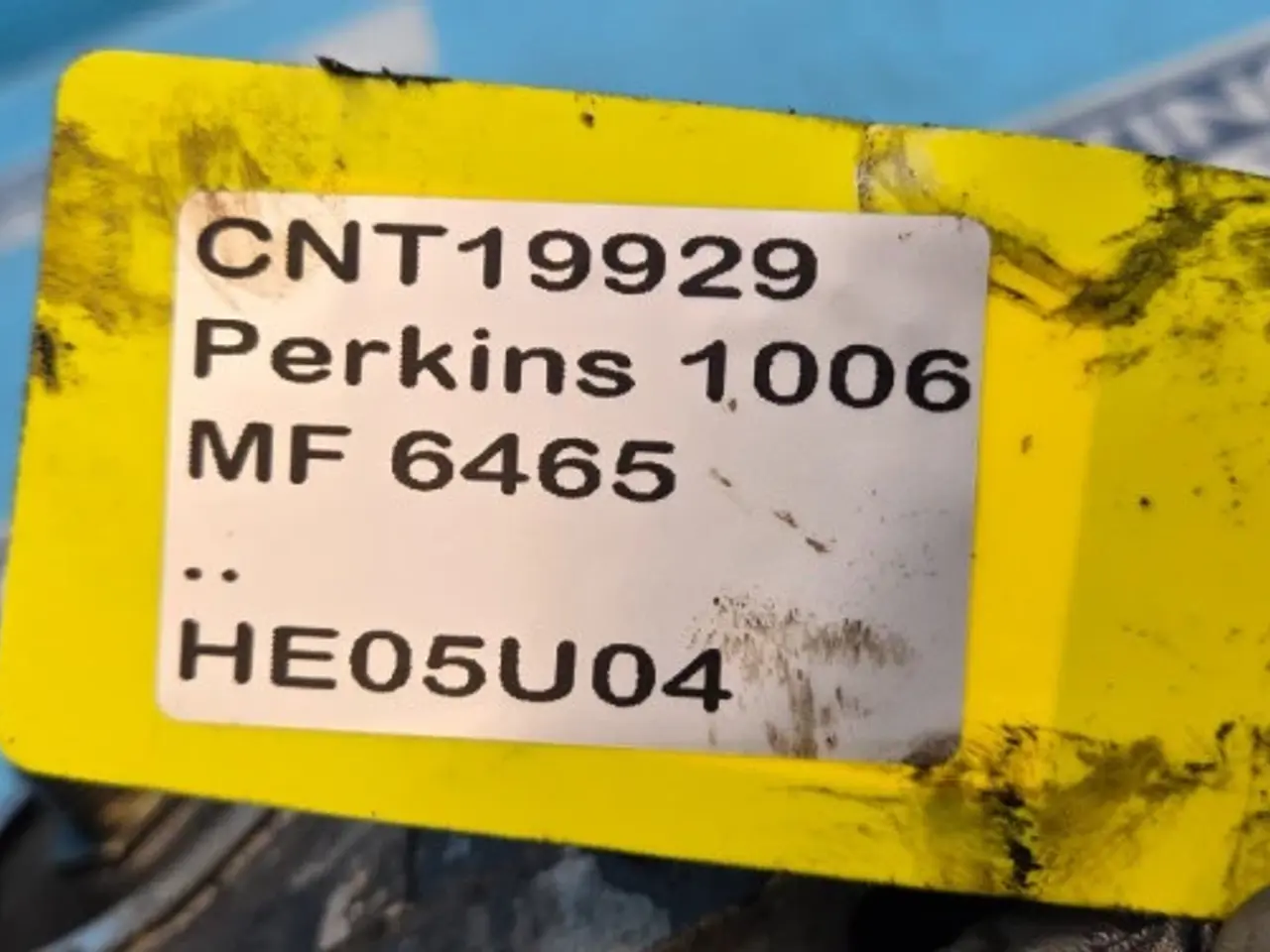 Billede 13 - Perkins 1006 Filterhoved 4225033M1