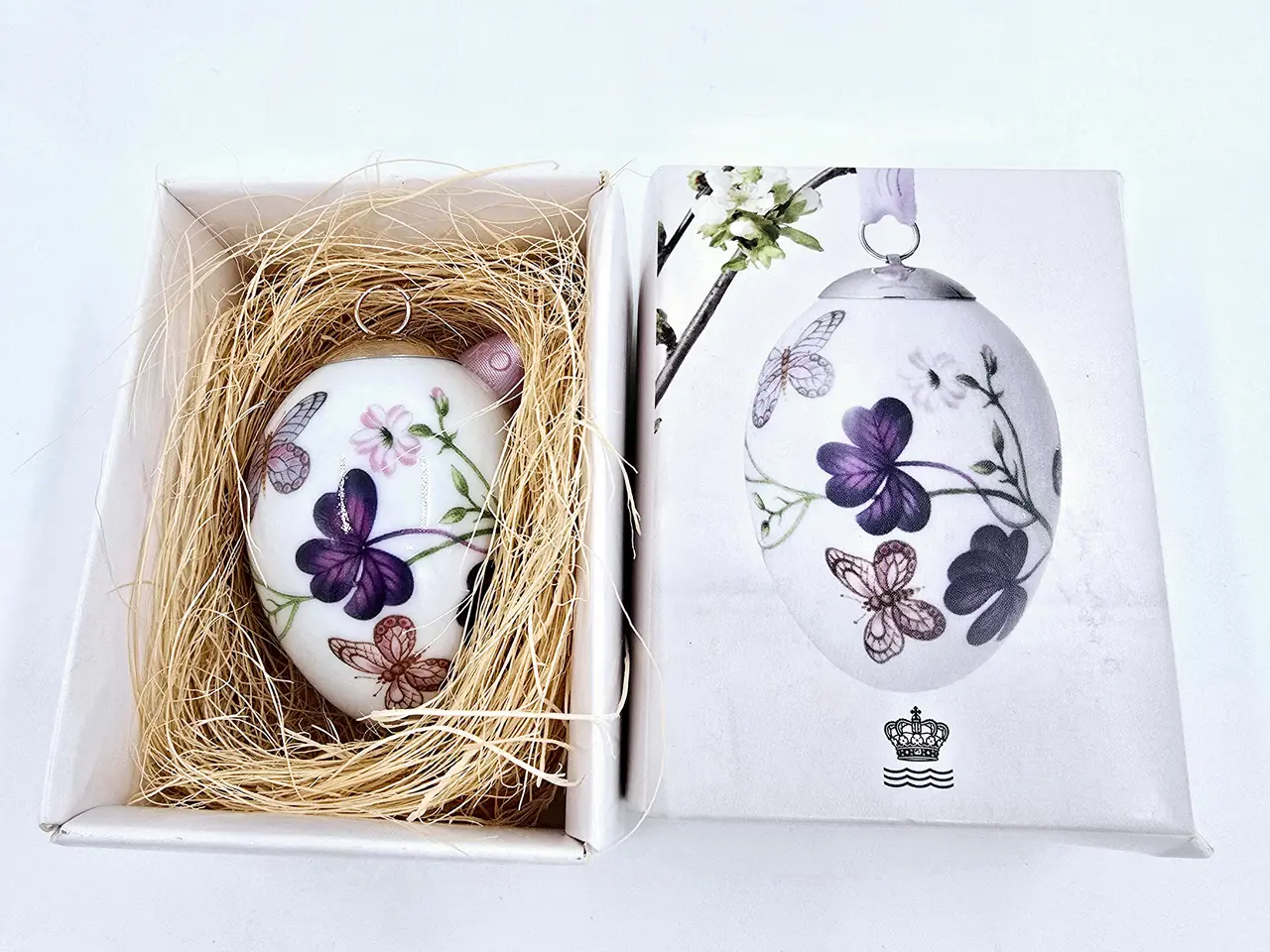 Billede 1 - Royal Copenhagen Påskeæg Sommerfugl 2016. Sortering 1