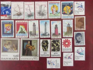Danmark årgang 1996 og 1997 47 stemplet mærker