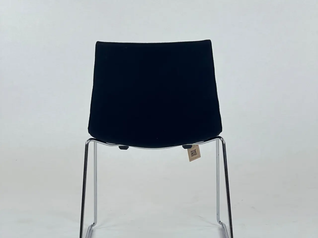Billede 6 - Arper Catifa 46 Sledge Stol – Sort med Krom Stel