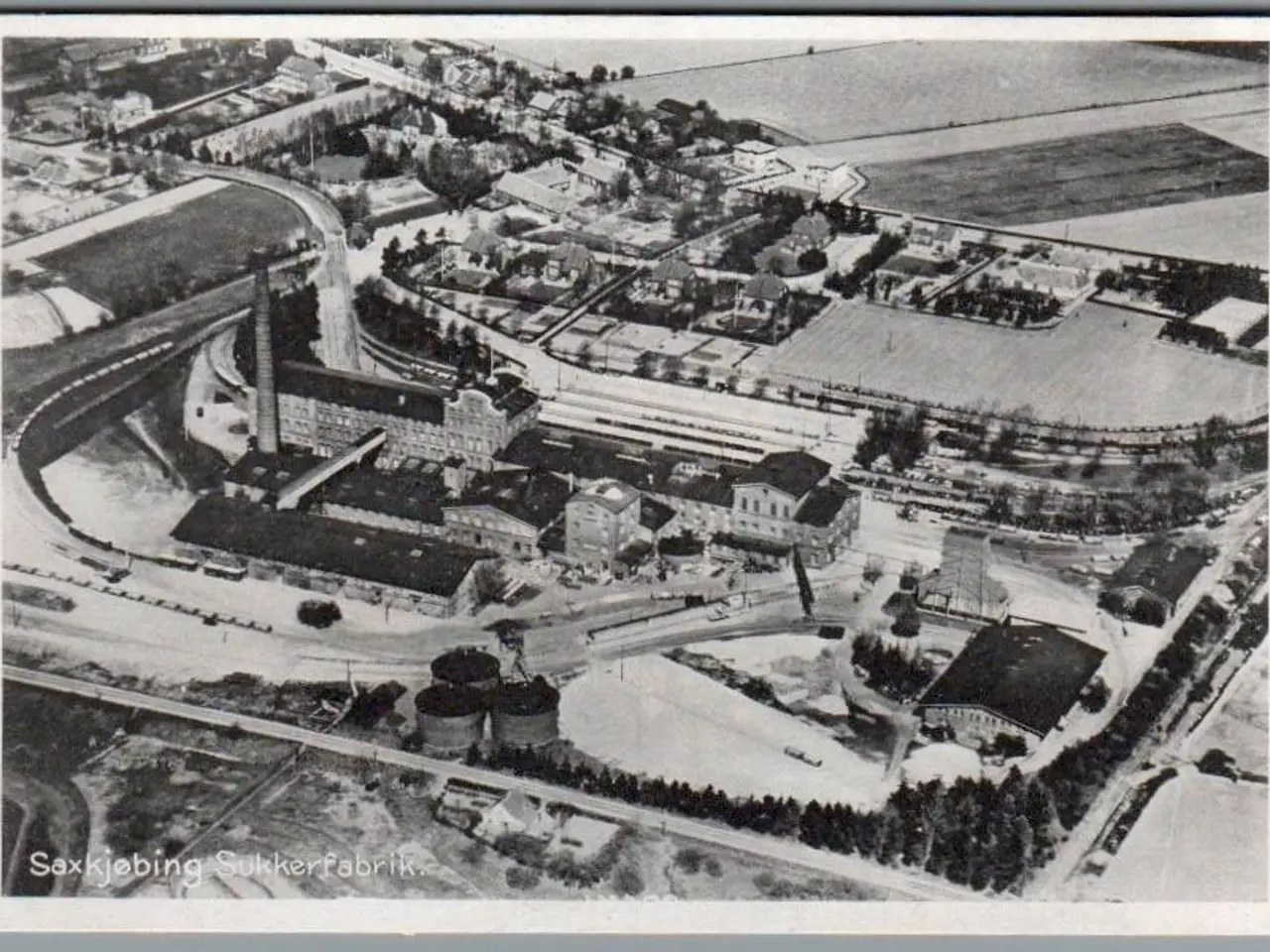 Billede 1 - Sukkerfabrikken -  Sakskøbing  - Postkort - Ubrugt