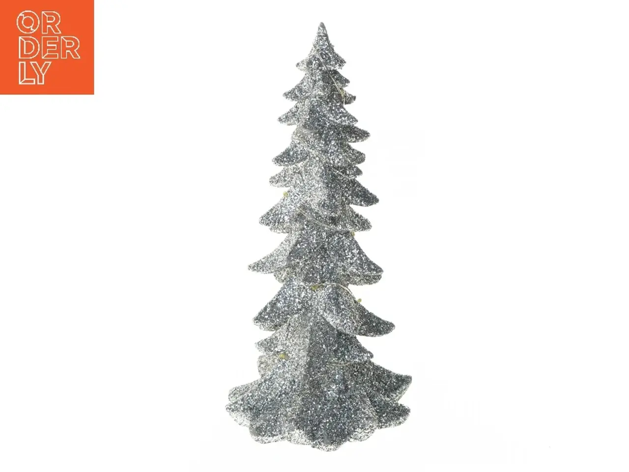 Billede 1 - Glitrende juletræ dekoration (str. 25 cm)