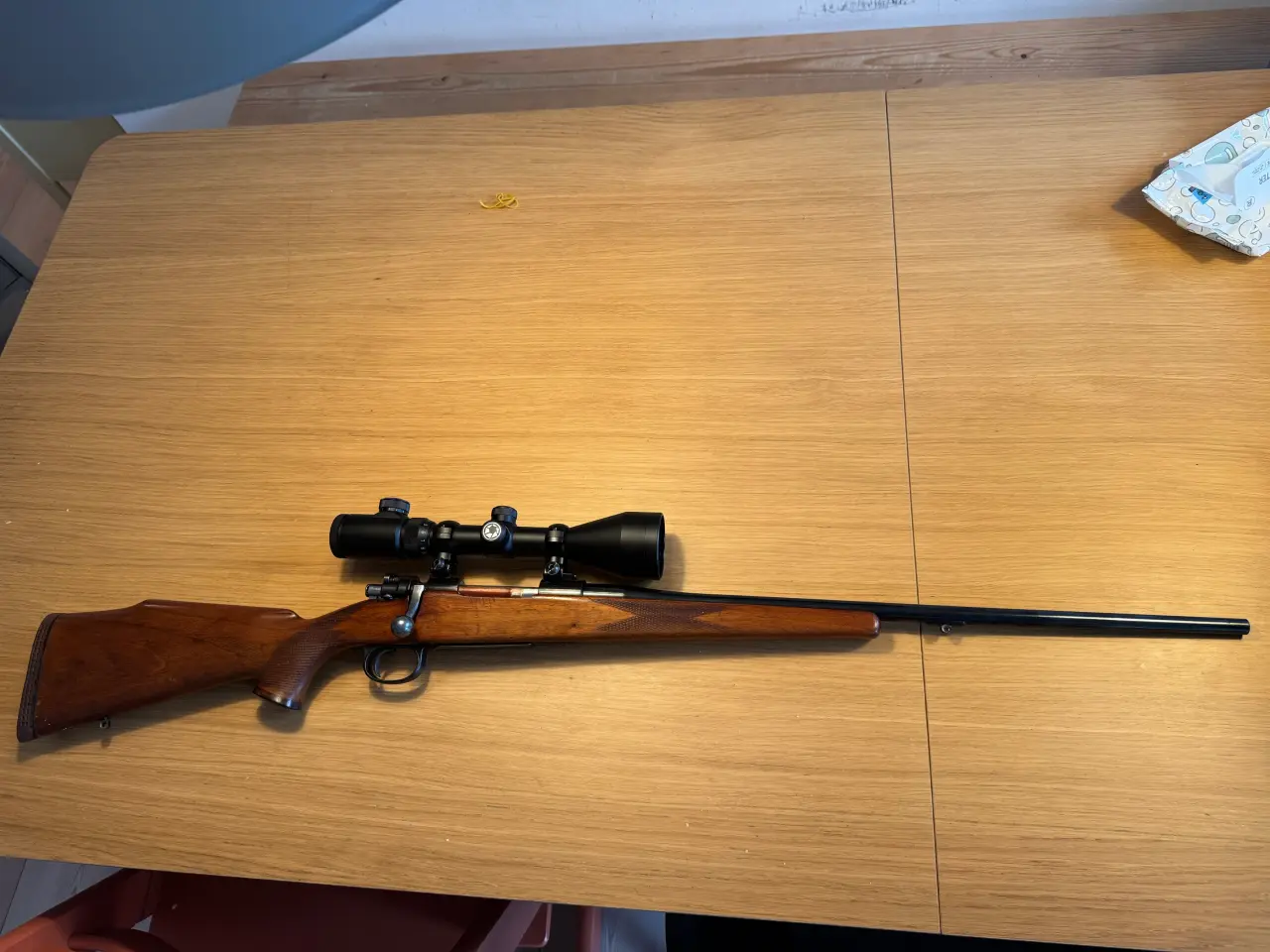 Billede 1 - Mauser 30.06 riffel med kikkert