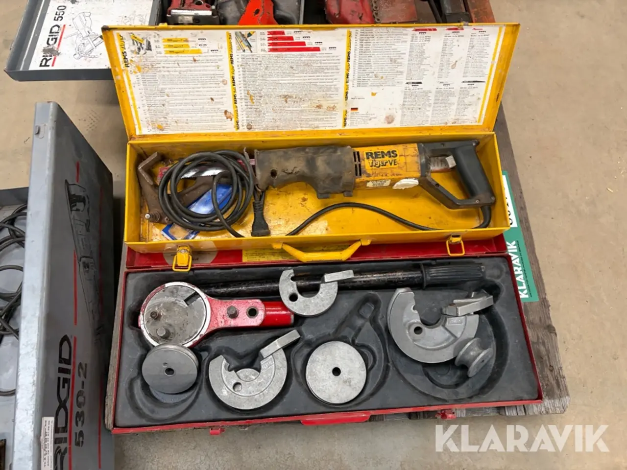 Billede 7 - Håndværktøj Ridgid 530-2/550