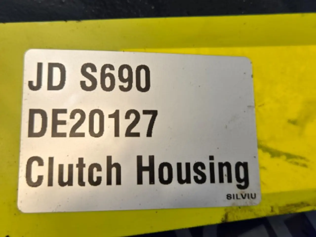 Billede 5 - John Deere S690 Kobling Hus DE20127