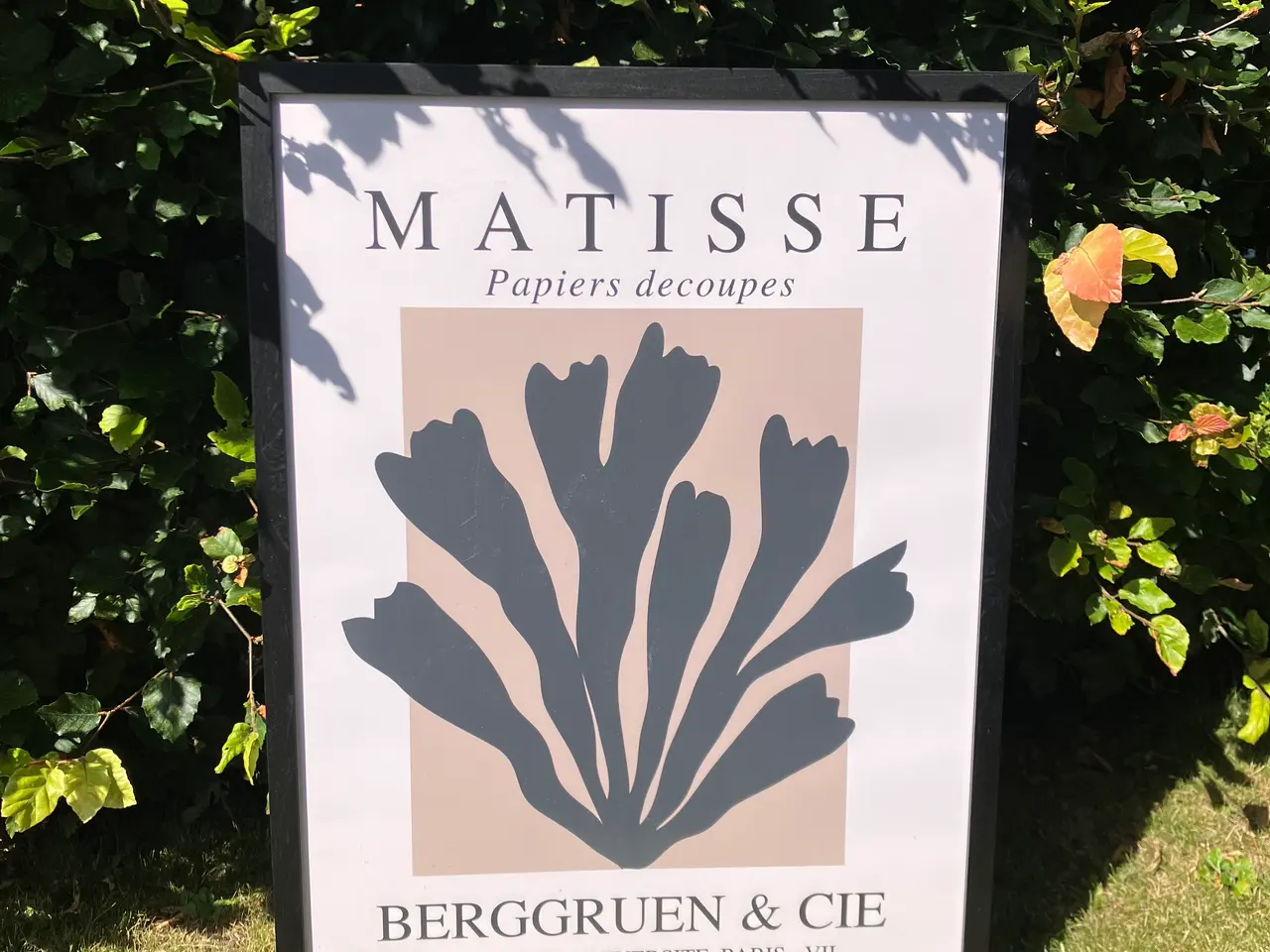 Billede 1 - Ramme med plakat 53 x 73