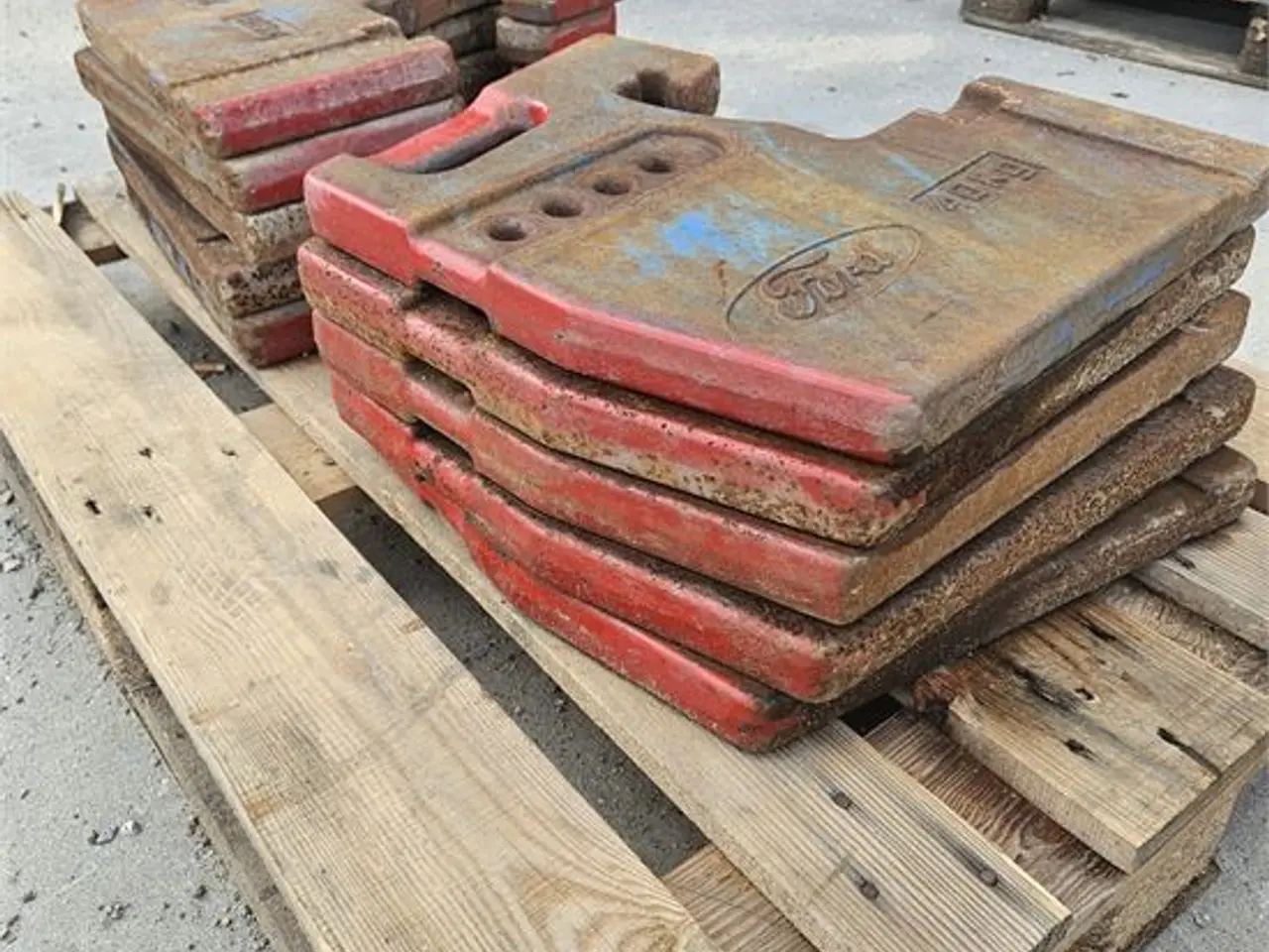 Billede 7 - Ford 10X40 - Originale frontvægte / front weights