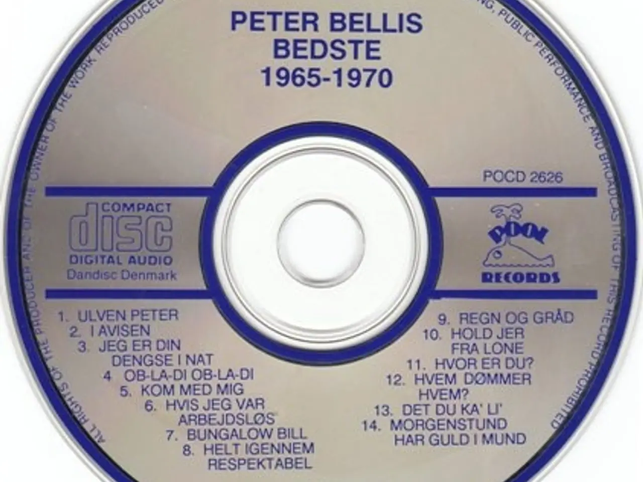Billede 3 - Peter Belli – Peter Bellis Bedste 1965-1970 – CD