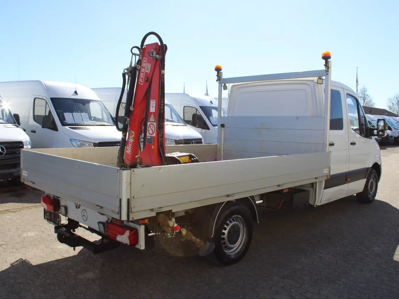 Billede 10 - Mercedes Sprinter 316 2,2 CDi A3 Db.Kab m/lad aut. RWD