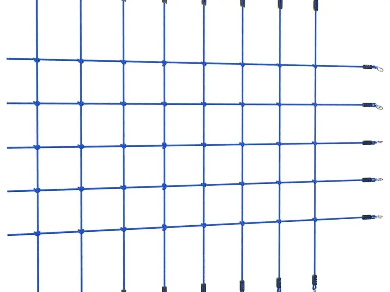 Billede 1 - Klatrenet 200x150 cm blå