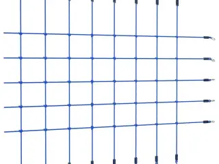 Klatrenet 200x150 cm blå