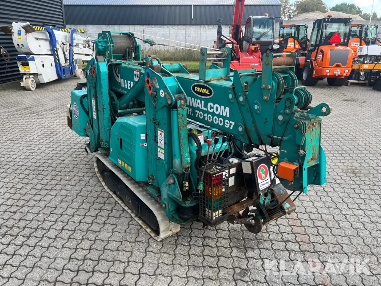 Billede 4 - Mini Bæltekran Maeda MC285C-2 9.7meter