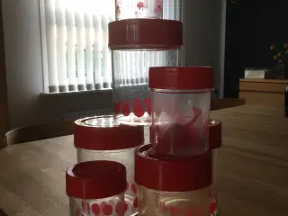 Danske Retro Plast Dåser