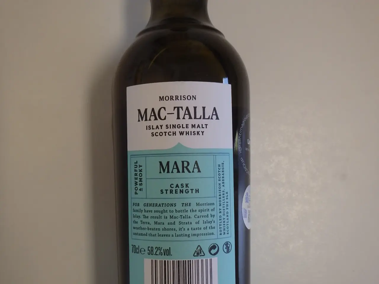 Billede 3 - Mac-Talla Mara Cask Strength Single Malt Whisky