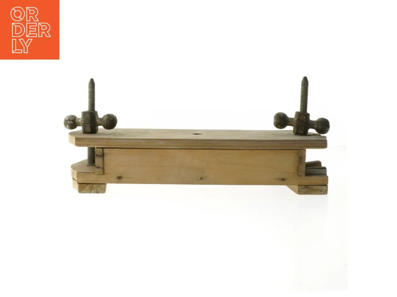 Billede 1 - Rullepølse presser / form i træ (str. 35x13 cm)