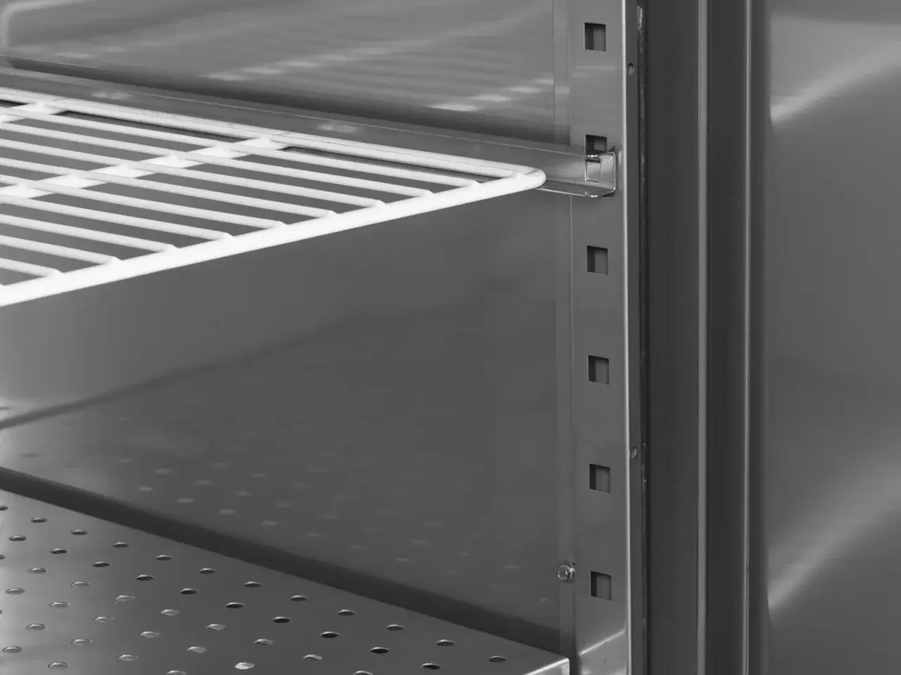 Billede 3 - Tefcold Rustfri snackkøler 450 L – RK500SNACK