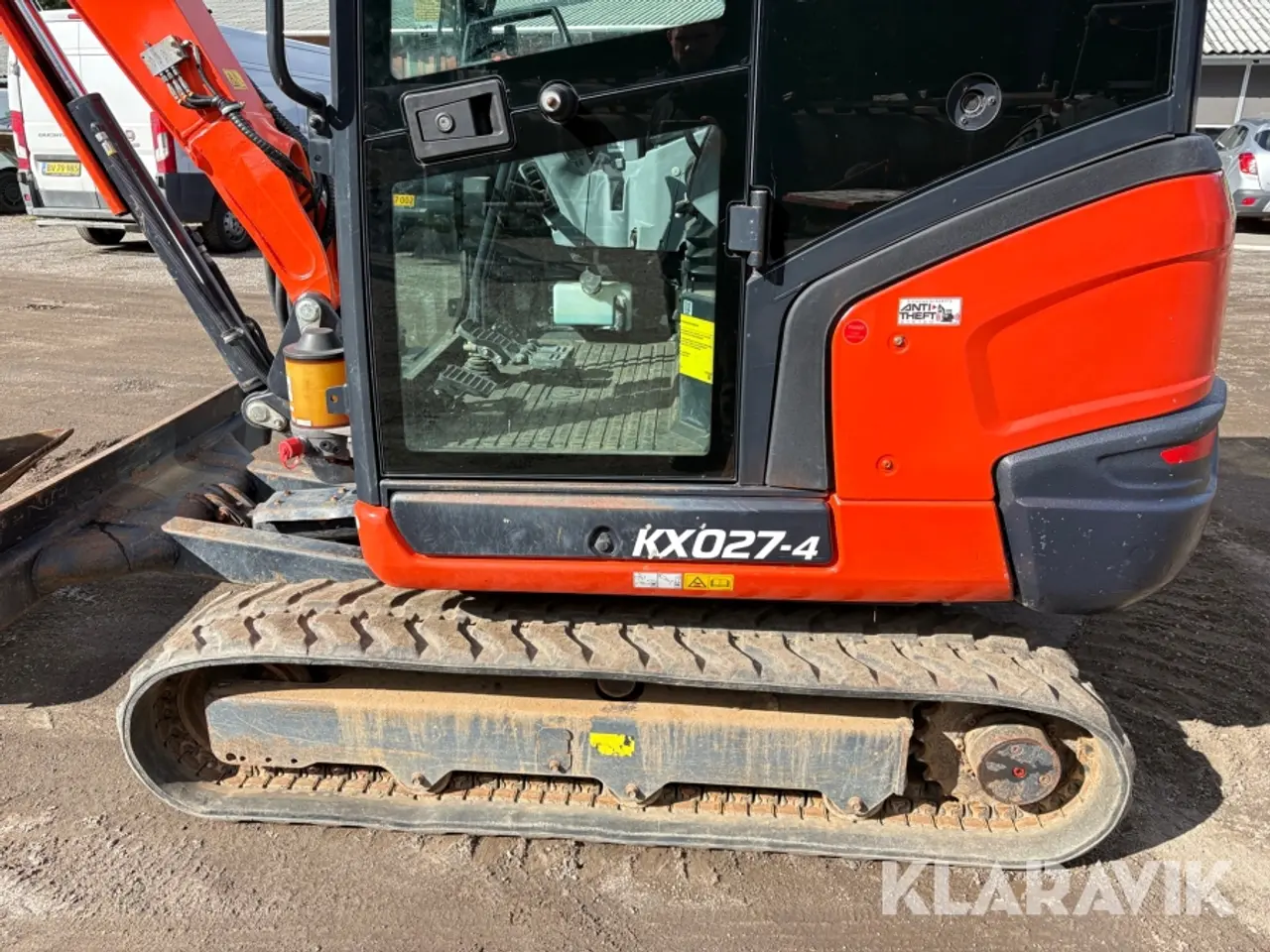 Billede 10 - Gravemaskine Kubota KX027-4 M. Centralsmøring