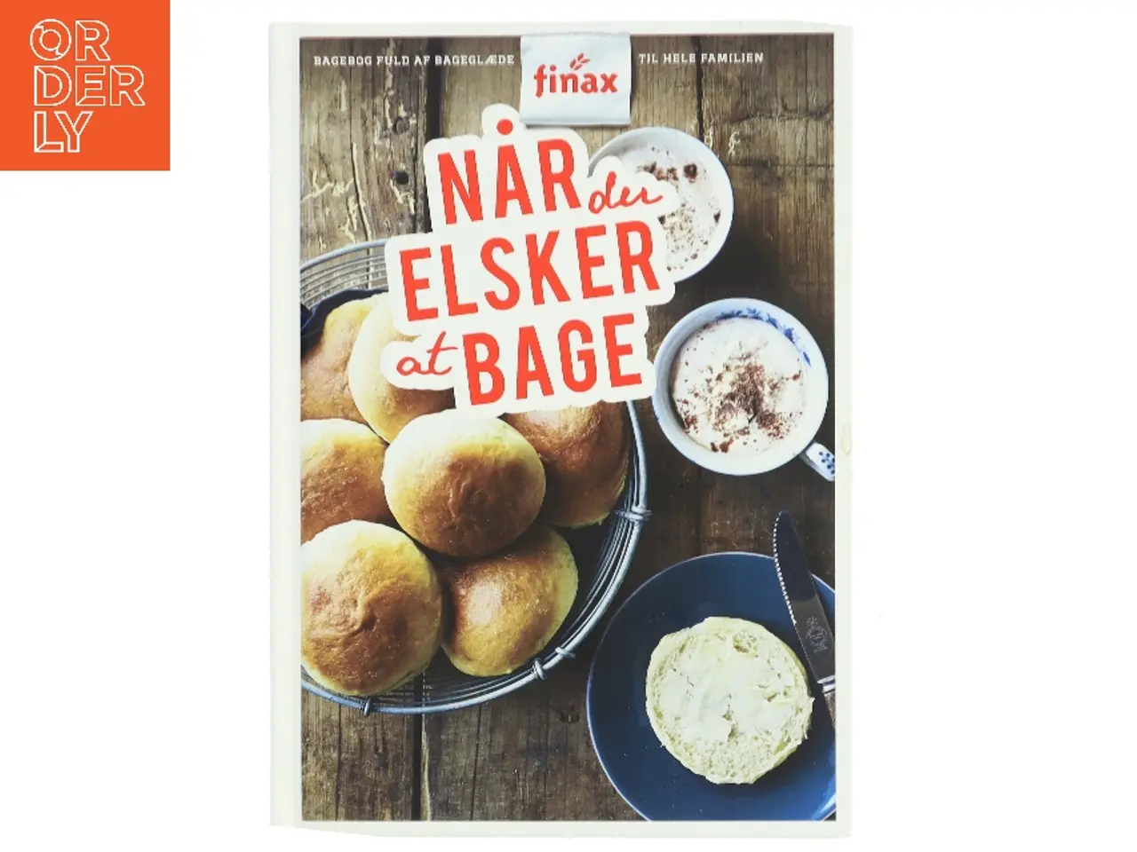 Billede 1 - Når du elsker at bage af Finax (Bog)
