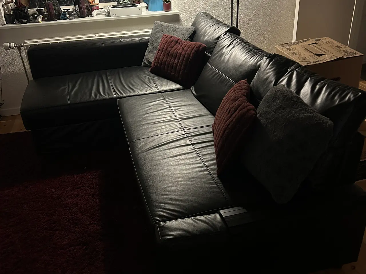 Billede 3 - Vendbar sovesofa med chaiselong