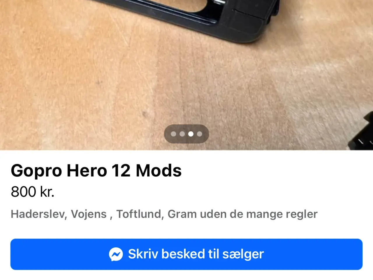 Billede 5 - Til Go pro kamera, mode