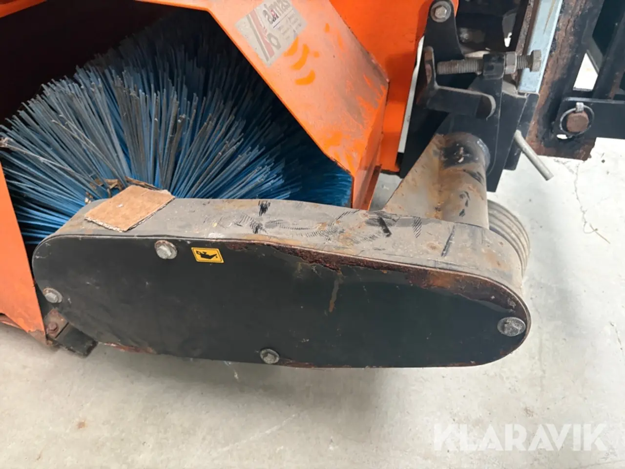 Billede 12 - Kost med opsamler Hydromann 1,5 m hydraulisk med redskabsadapter