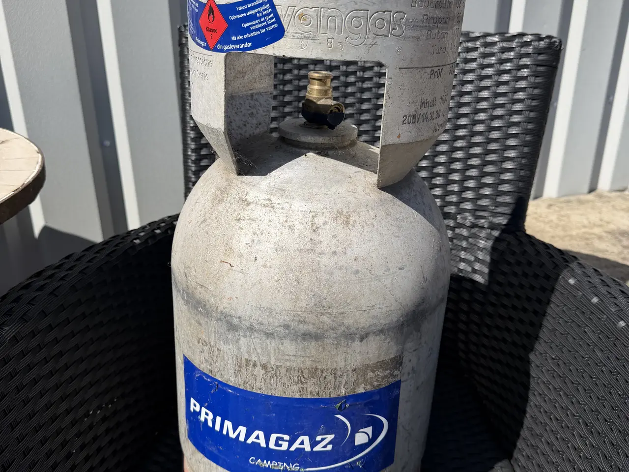 Billede 2 - 6 kg alu gasflasker
