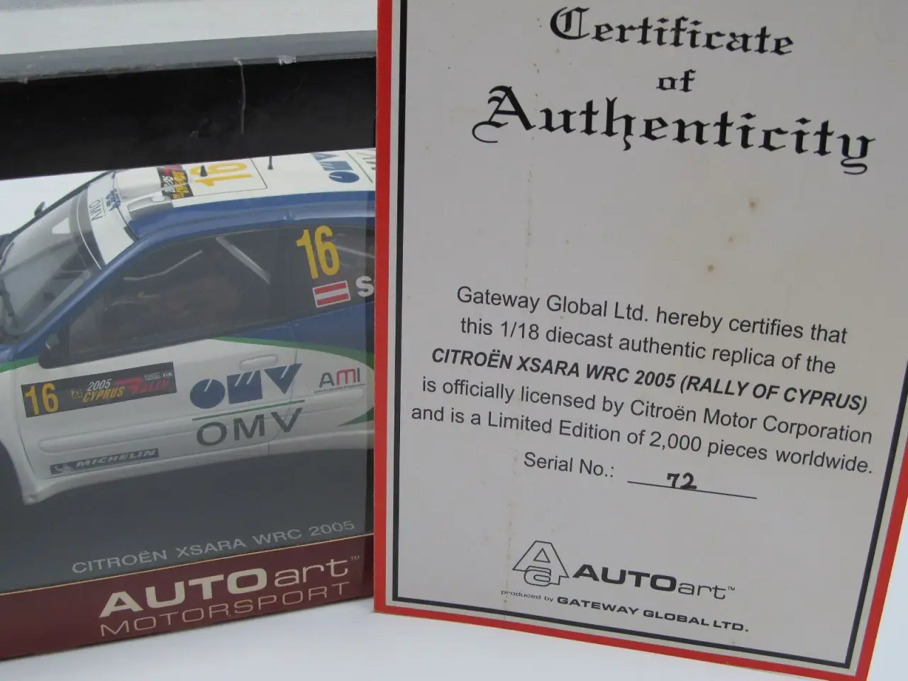 Billede 8 - 2005 Citroën Xsara WRC 1:18