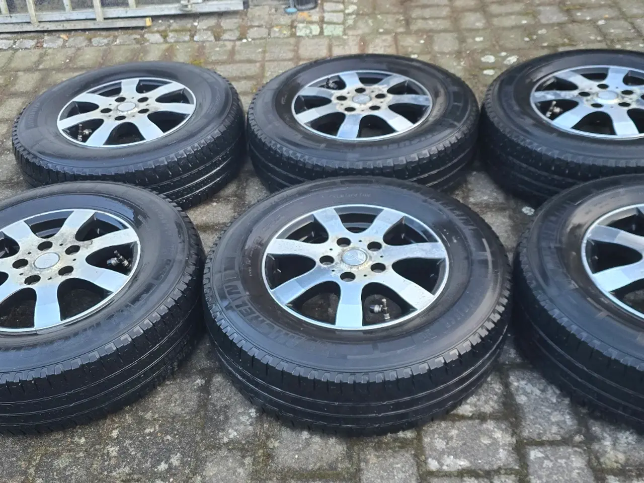 Billede 3 - Alufælge til Fiat Ducato med dæk 6 stk