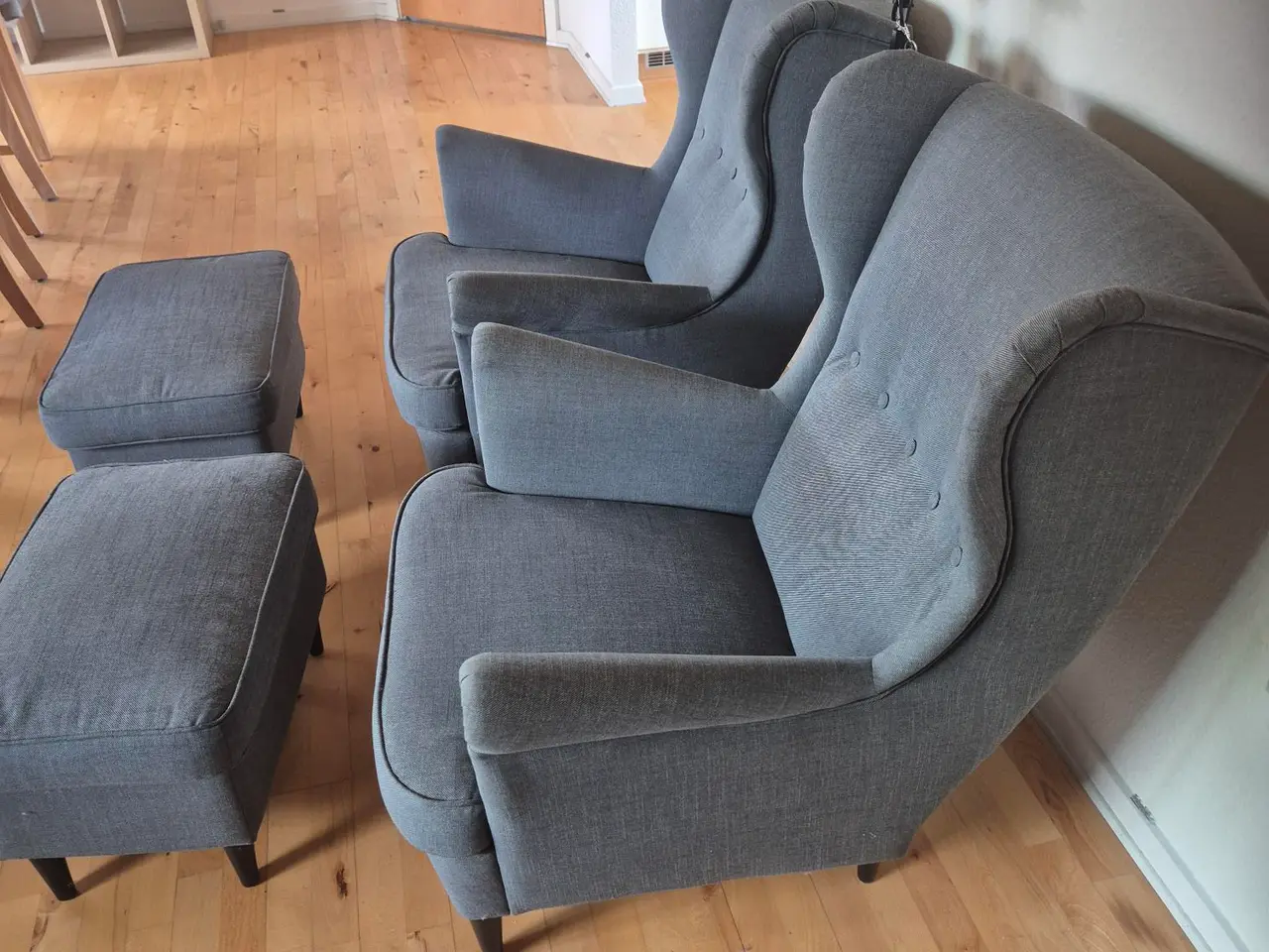 Billede 6 - IKEA Lænestole med skammel
