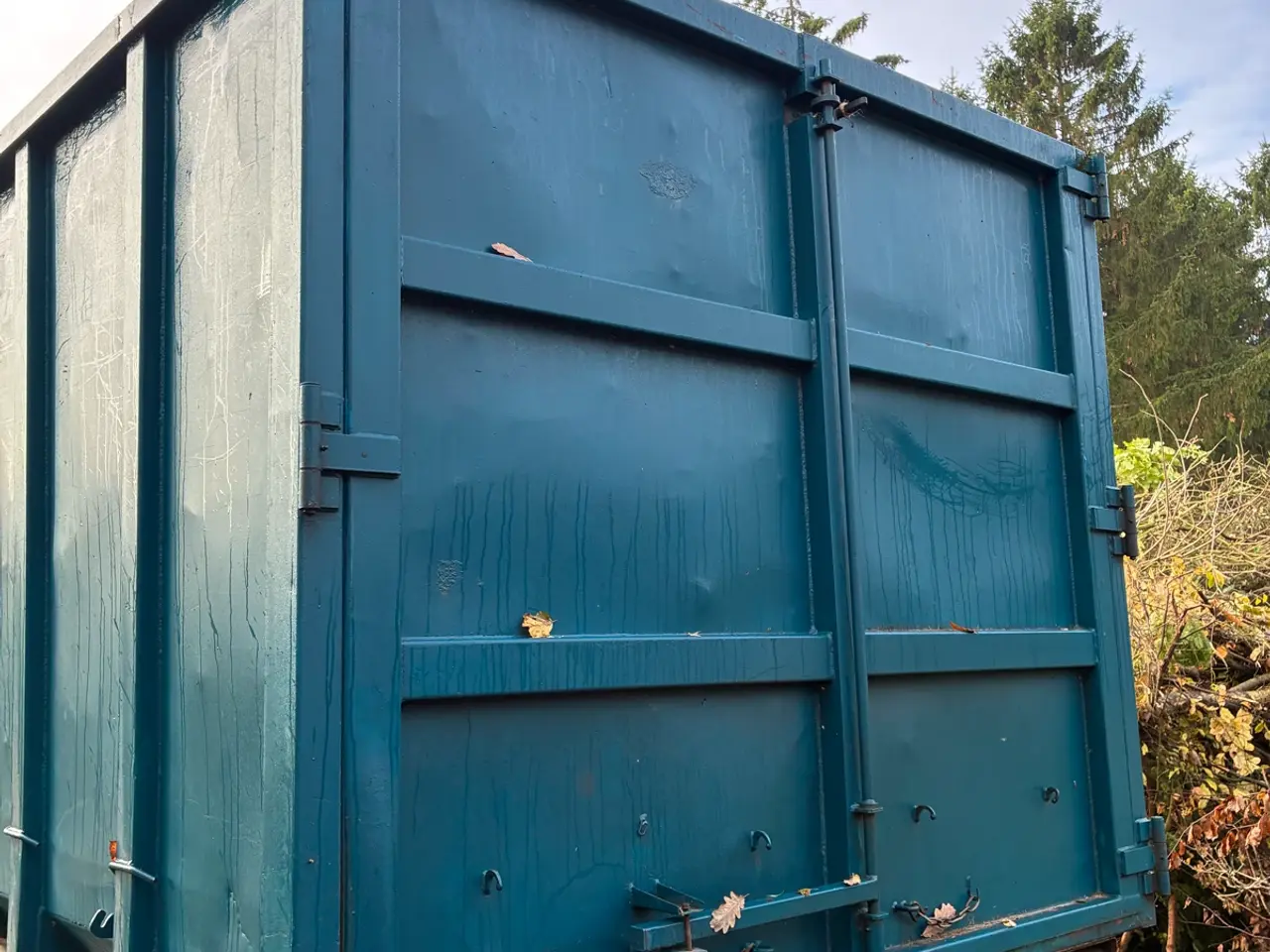 Billede 3 - 6 m åben container til wirehejs