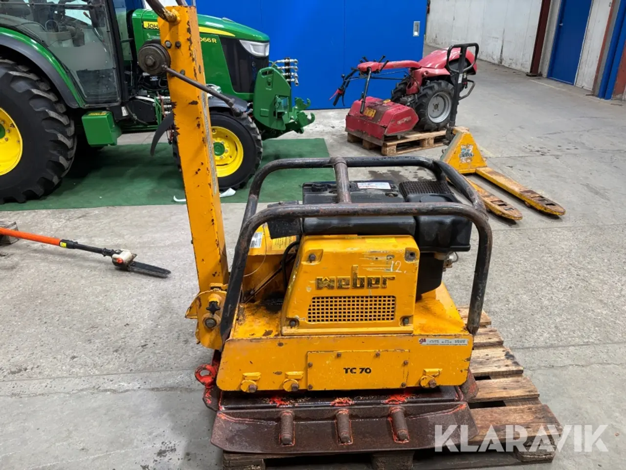 Billede 7 - Pladevibrator Weber TC 70 SE