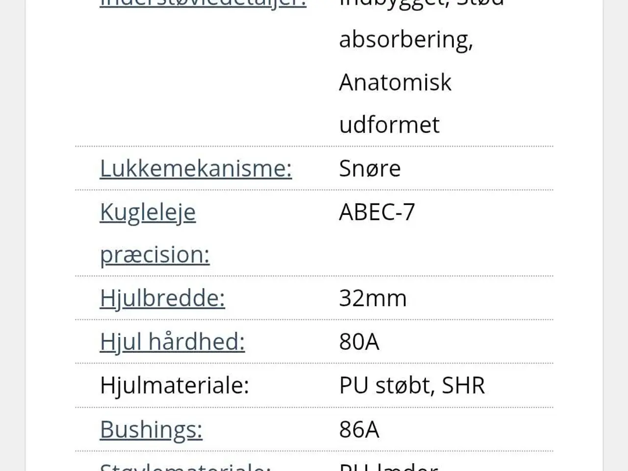 Billede 6 - Rookie Artistic rulleskøjter 