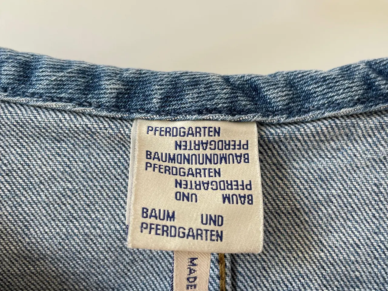 Billede 2 - Baum und Pferdgarten denimjakke