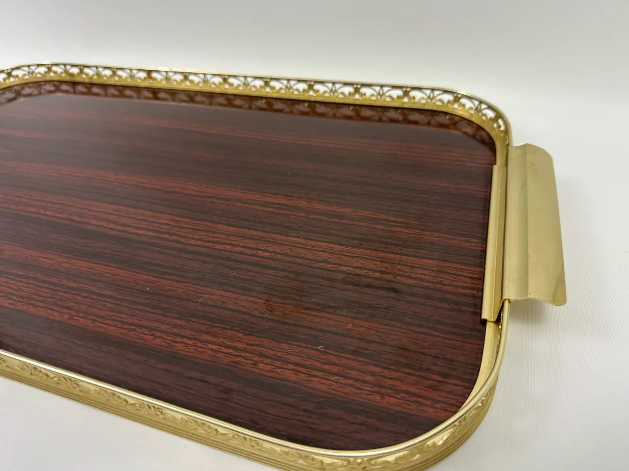 Billede 4 - Vintage serveringsbakke / bakke