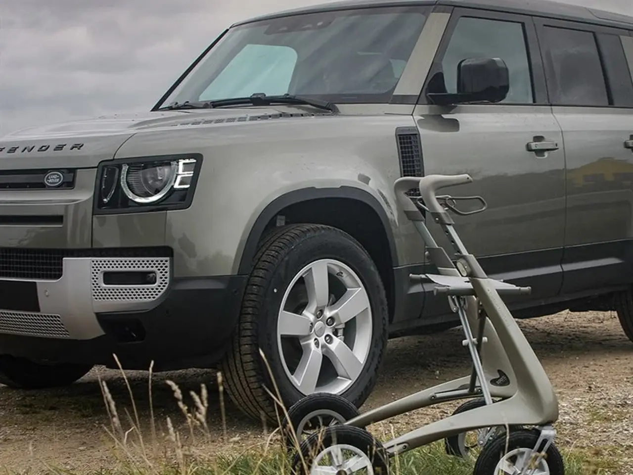 Billede 10 - Rollator ByACRE Carbon Overland - Grøn