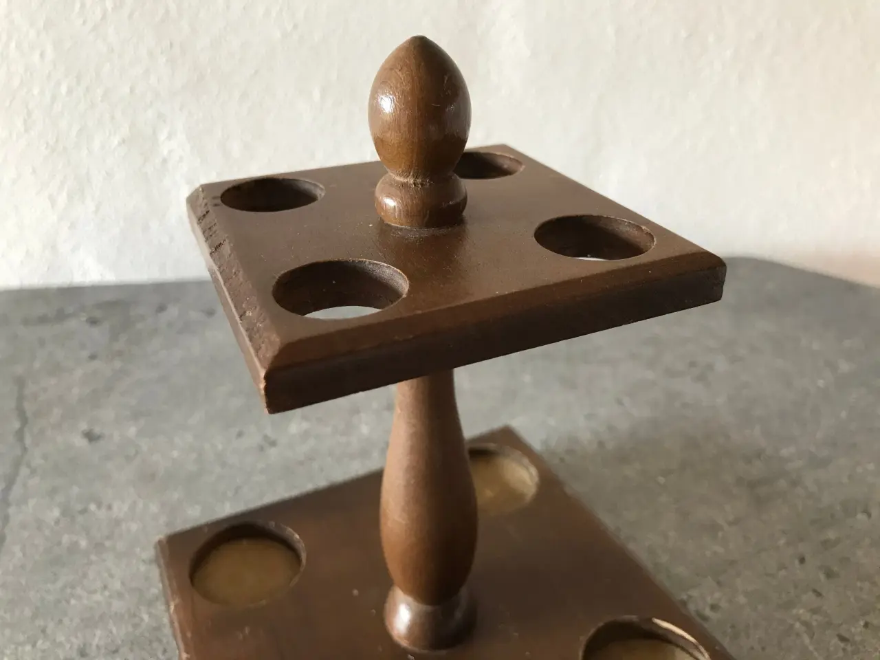 Billede 3 - Retro pibeholder i træ