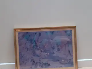 Plaket, østerlandsk motiv