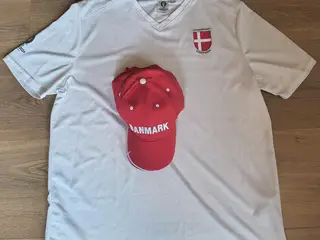 DANMARK EURO 2024 TRØJE STR. L OG DANMARK CAP