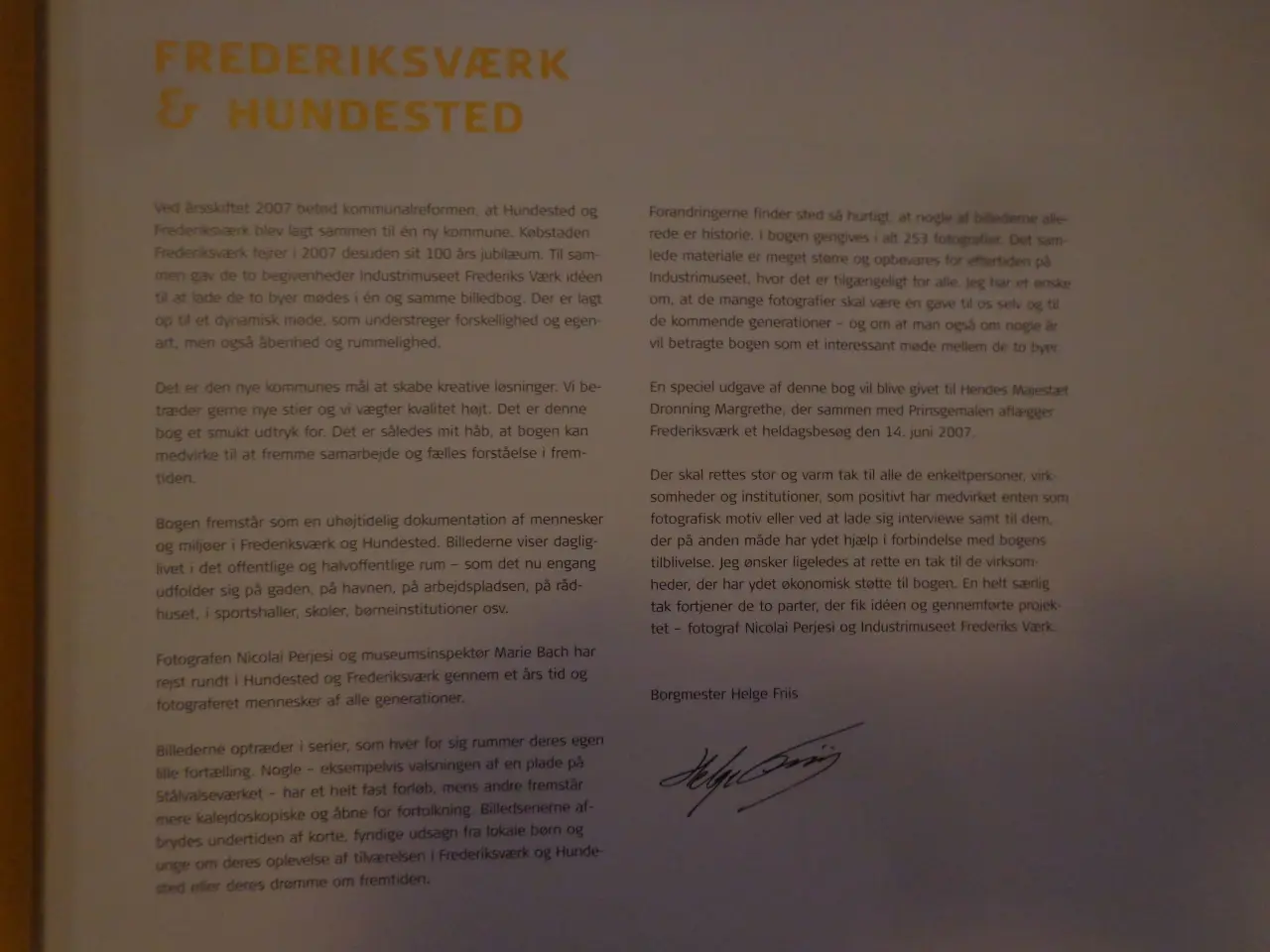 Billede 1 - To byer mødes :