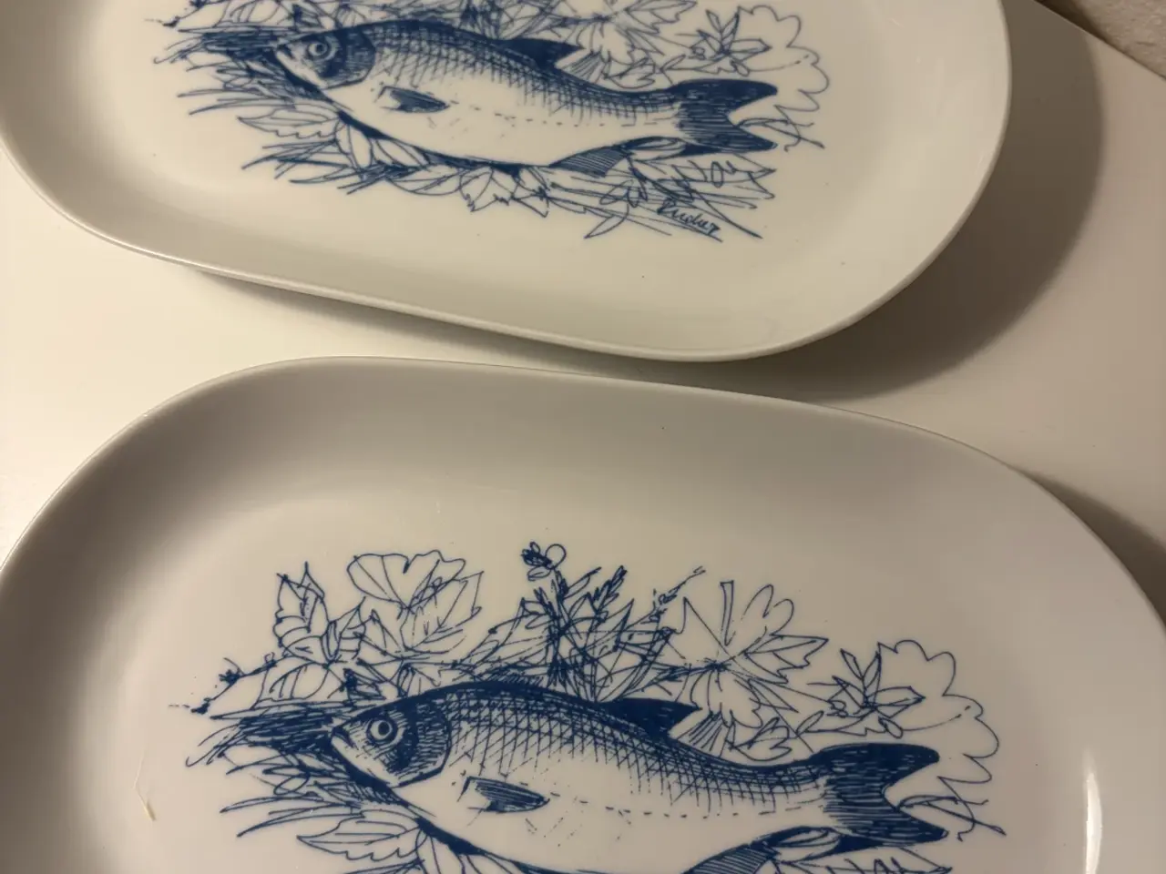 Billede 1 - Vintage fiskefade