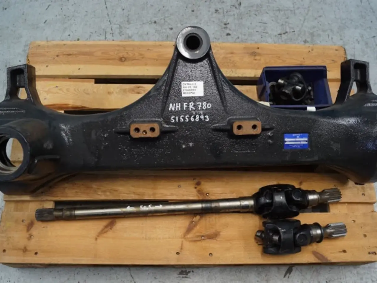 Billede 1 - New Holland FR9090 Bagaksel 87610836