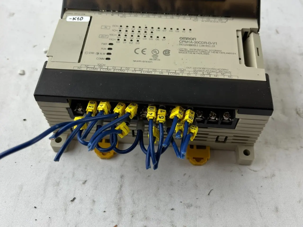 Billede 7 - Omron CPM1A-30CDR-D-V1 PLC Controller 24VDC 30 I/O