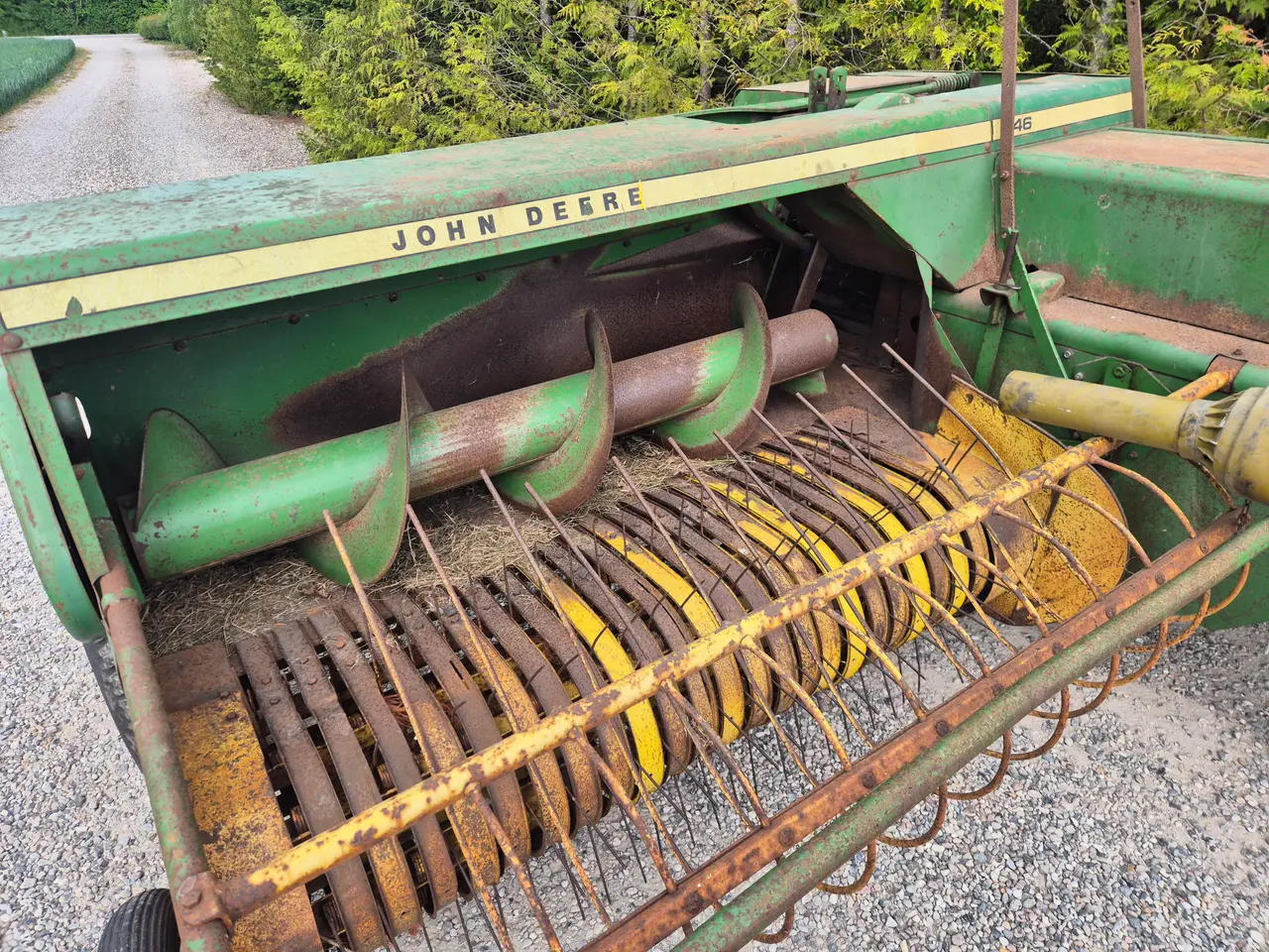 Billede 5 - John Deere 346 Småballepresser
