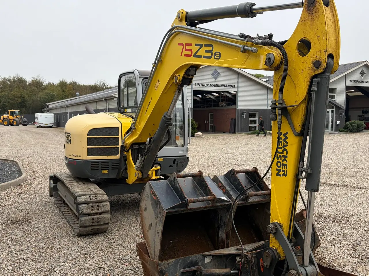 Billede 9 - Wacker Neuson 75z3 Med hurtigskifte og tilt samt 4 skovle