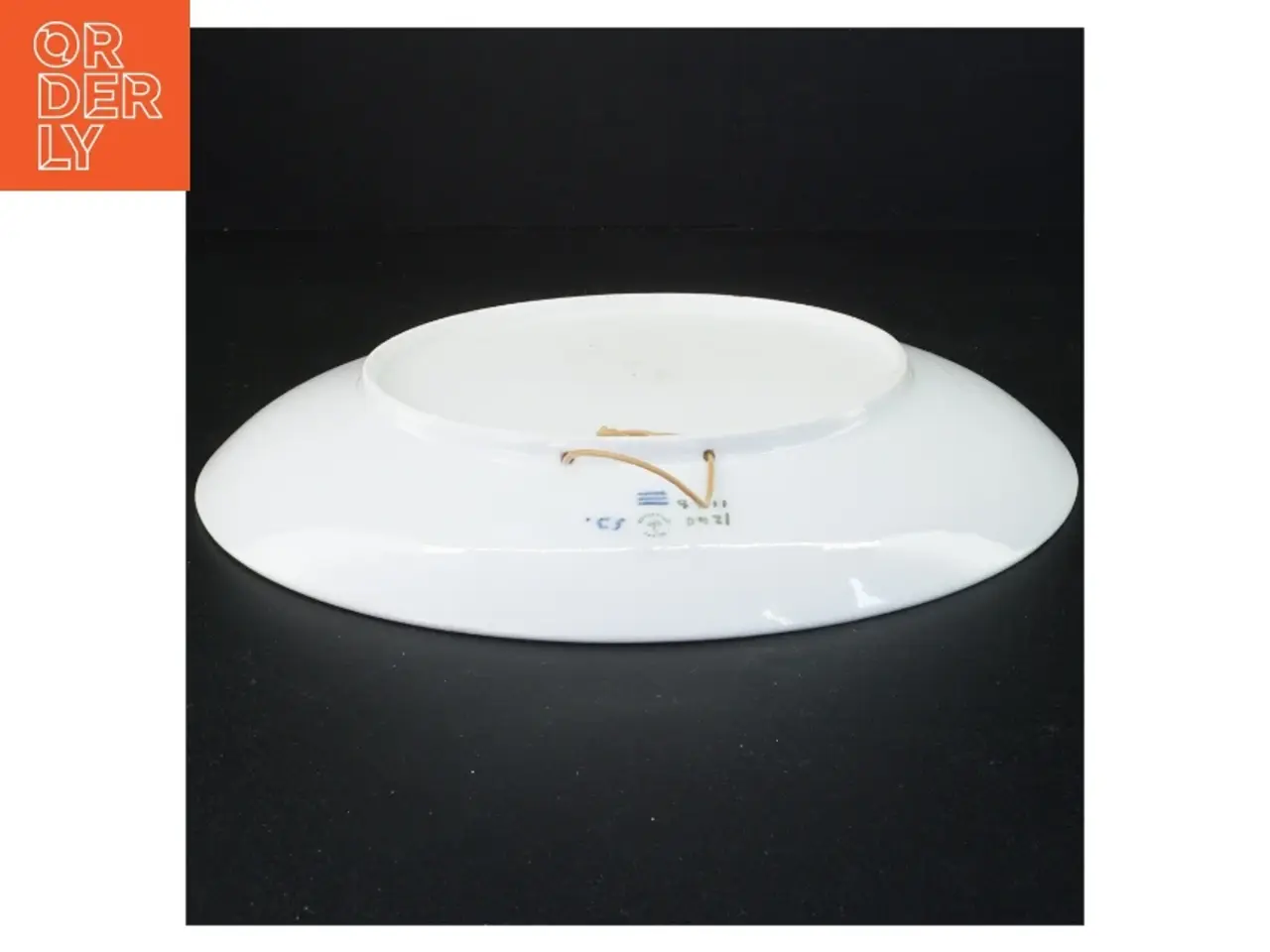 Billede 4 - Dekorativ vægplatte med landskabsmotiv fra Royal Copenhagen (str. Ø 28 cm)