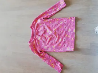 Pige bluse med små blomster i str. 2 år.