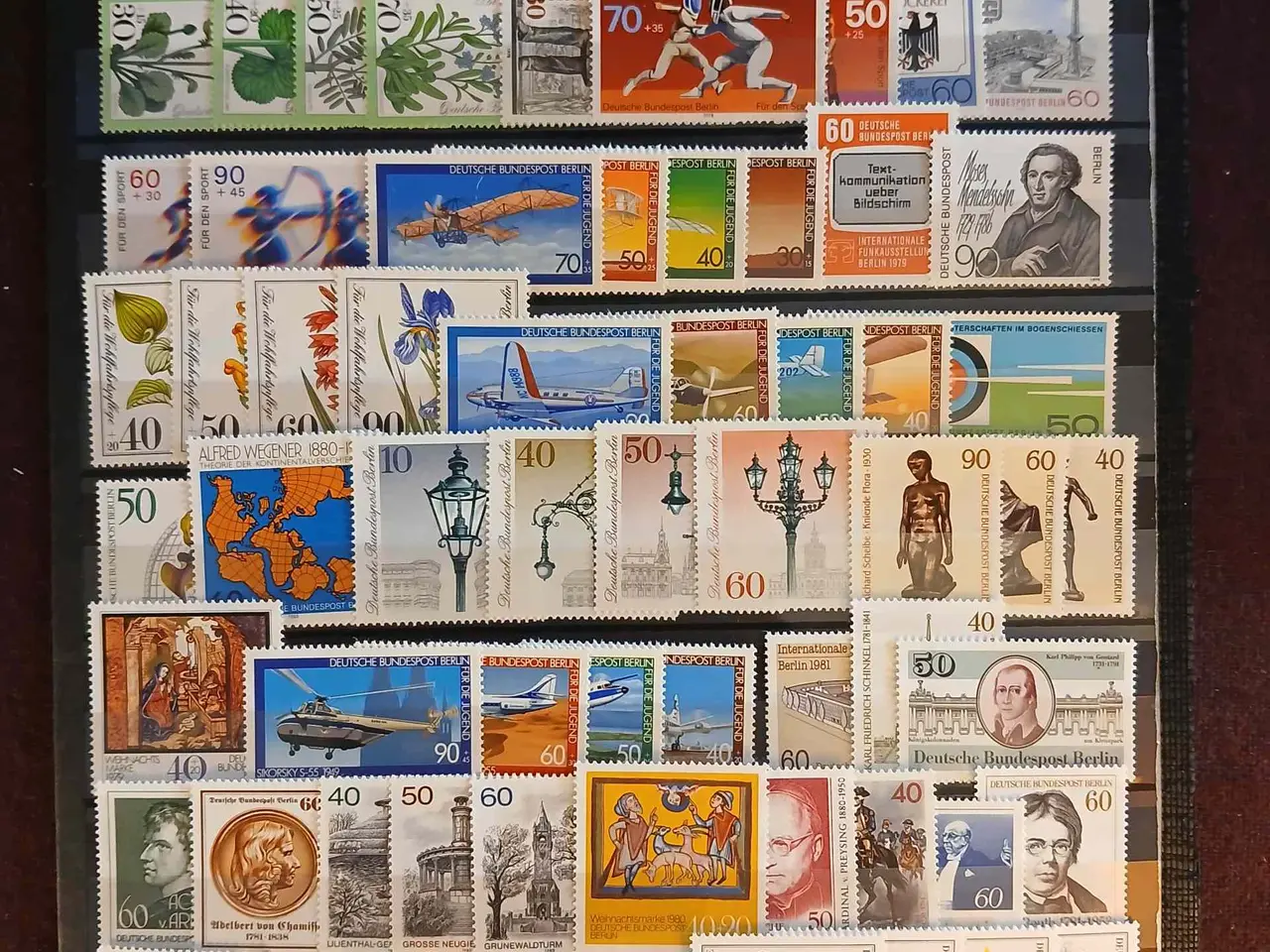 Billede 3 - Berlin (444) 4 plancher, godt udvalg af postfriske